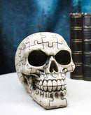 Ossuary Macabre Gothic Jointed Jigsaw Puzzle Cranium Skull Figurine 6"L