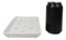 Pack Of 12 Ceramic White Neta Zara Sushi Case Plates With Drip Holes 9" By 5"