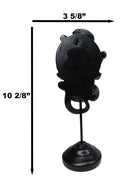 Cult Of Canaan Serpent Skull Masque Ornament On Pole Stand Or Wall Sculpture