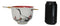 Japanese Crane On Cherry Blossoms Ceramic Donburi Ramen Bowl With Chopsticks Set