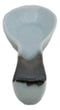 Pack of 6 Seikai Blue Sky Collection Ceramic Asian Soup Spoons With Hook 5.75"L
