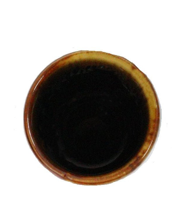 Set of 6 Brown Drip Glaze Porcelain 1.25oz Ochoko Yuzu Sake Cups Drinkware