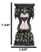 Gothic Graveyard Morphing Cranium Skulls Invertible Pillar Sand Timer Figurine