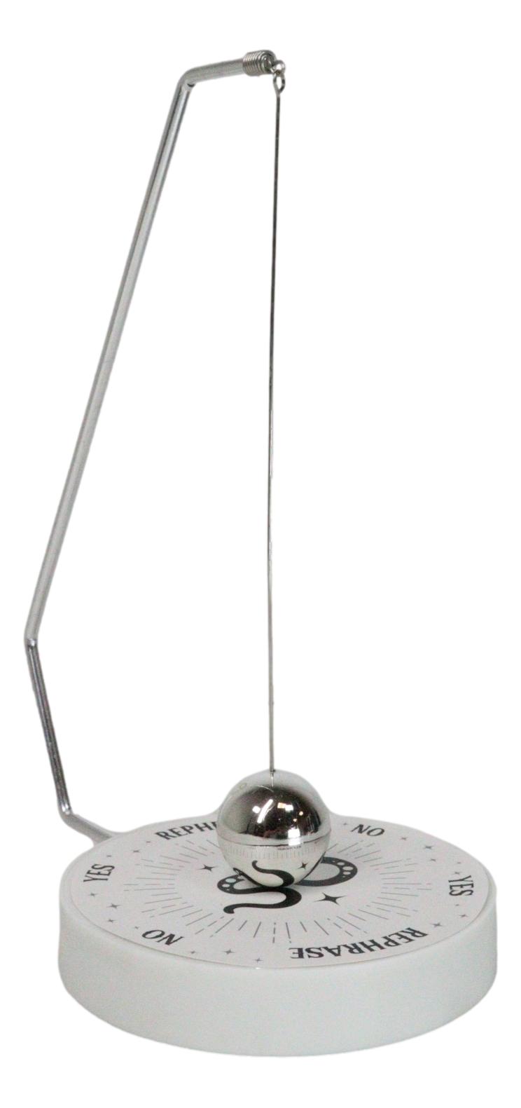 Mystic Snake Pendulum Round Board For Decision Making Divination Dowsing Wicca