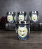 Mythical Fantasy Albino Snow White Wolf Shot Glasses 2-Ounce Set Of 4 Novelties