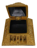 Gods Of Egypt Pharaoh The Great Pyramid Of Khufu Small Hinged Trinket Box Decor
