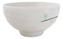 Set of 6 Contemporary Yukino Hana Snow Melamine Round Rice Miso Soup Bowls 10oz