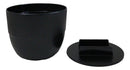 Made In Japan Melamine Modern Ohitsu Rice Container Serving Bowl With Lid 60oz