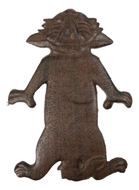 Pack Of 3 Whimsical Cat Cast Iron Stepping Stone Rustic Bronze Garden Accent