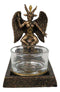 Sabbatic Goat of Mendes Lilith Baphomet Pentagram Votive Candle Holder Figurine