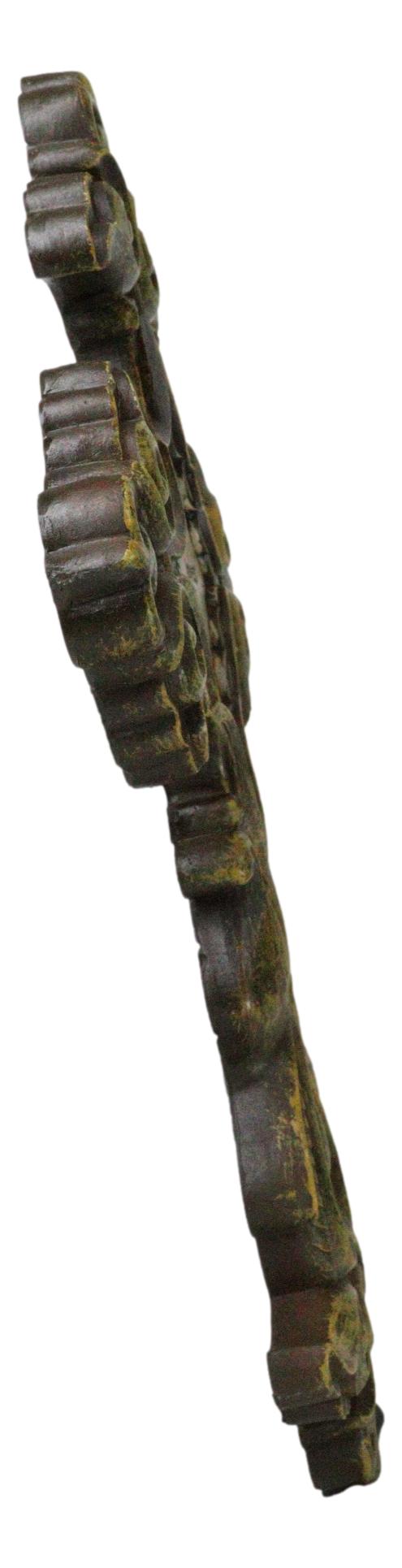 Rustic Southwestern Fleur De Lis Scrollwork God Bless A Friend Loves Wall Cross