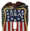 Patriotic American Bald Eagle On USA Flag Wall Single Toggle Switch Plates Set