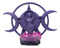 Wicca Shaman Spiral Goddess Triple Moon Pentagram With LED Crystals Figurine