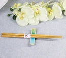 Pack Of 6 Blue Sky Aozora Kannyu Collection Porcelain Chopsticks Hashioki Rests