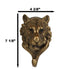 Ebros Bronzed Bengal Tiger Bust Wall Hook Hanger Forest Jungle Trophy Taxidermy Tigers