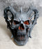 Death Embers Spawn Of Hell Spiked Horns Maleficent Demon Lord Skull Figurine