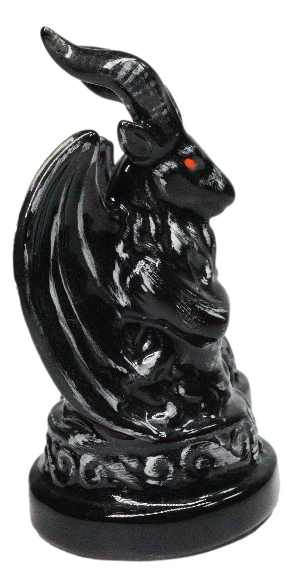 Metaphysical Realm Spirit Sabbatic Goat Baphomet Ceramic Salt Pepper Shakers Set