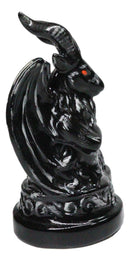 Metaphysical Realm Spirit Sabbatic Goat Baphomet Ceramic Salt Pepper Shakers Set