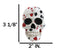 Small Gambling Den Poker Skull Beer Bottle Opener Decor Fridge Magnet
