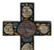 Rustic Western Colorful Pebbles With Bible Scriptures Faith Hope Love Wall Cross
