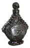 Ceramic Witchcraft Mad Doctor Skeleton Spine Powdered Bones Skull Potion Bottle
