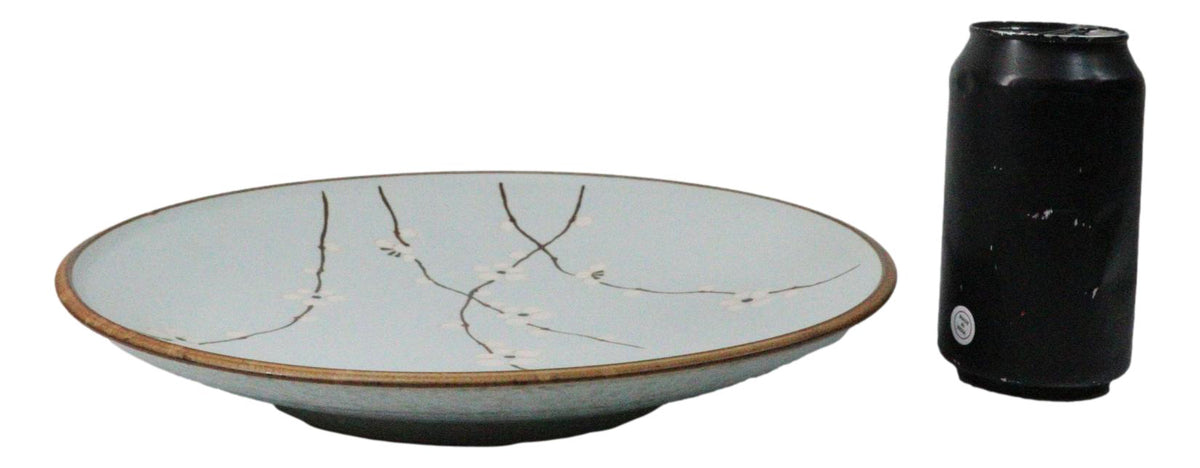 Made In Japan Ceramic Soushun Sakura Cherry Blossoms Large Dinner Plates 11"D