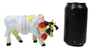 Cow Parade King of Rock N Roll Cow In White Jumpsuit Collector's Figurine