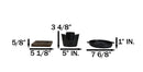Portable Japanese BBQ Yakiniku Grill Aluminum Cooking Stove With Griddle Trivet