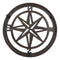 Rustic Cast Iron Polaris Northern Star Table Or Wall Trivet Symbol Of Good Luck