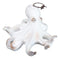 Set Of 6 Antique White Octopus Ocean Marine Wall Hanging Decor Tree Ornaments