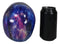 Cosmic Supernova Galaxy Deep Space Milky Way Iridescent Blue Skull Figurine