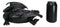 Medieval Fantasy Horned Black Soma Dragon At Repose Collectible Figurine 11"L