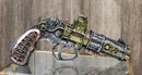 Decorative Industrial Sci Fi Steampunk Blaster Pistol Gun Prototype Figurine