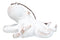 Set Of 6 Antique White Octopus Ocean Marine Wall Hanging Decor Tree Ornaments