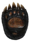 Rustic Western Long Claws Bear Paw Jewelry Trinket Keys Tray Dish Plate Figurine