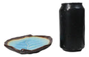 Pack Of 6 Blue Sky Aozora Kannyu Ceramic Leaf Shaped Appetizer Salad Plates