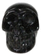 Metaphysical Protection Healing Crystal Black Obsidian Stone Mini Skull Figurine