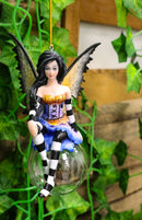 Lissette Oriental Fae Bubble Rider Fairy Ornament Amy Brown Holiday Collection