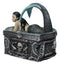Hidden Depths Siren Mermaid On Still Water Necromancy Skull Decorative Box