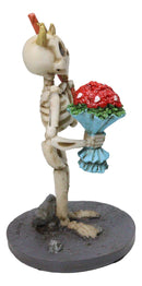 Day Of The Dead Skeleton Valentine With I Hate Everything But U Sign Figurine