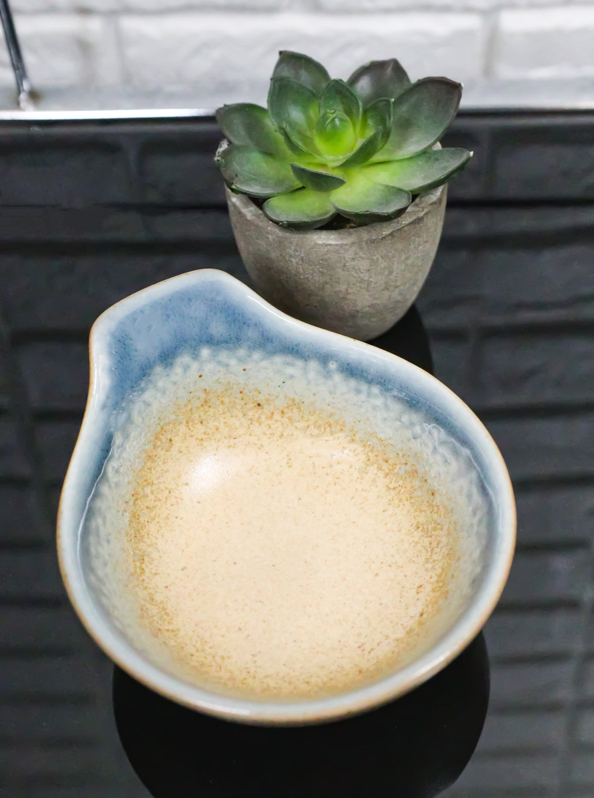 Pack Of 5 Blue River Ao Nagashi Small Ponzu Miso Soup Bowls With Handle 5oz