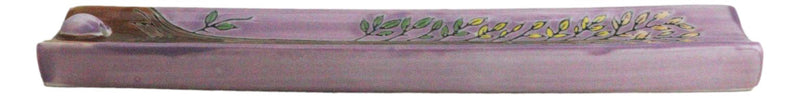 Wicca Sacred Symbols Celtic Tree of Life Yggdrasil Ceramic Long Incense Holder