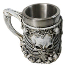 Gothic Skull Skeleton Bones Graveyard Large 19 oz Tankard Coffee Cup Mug