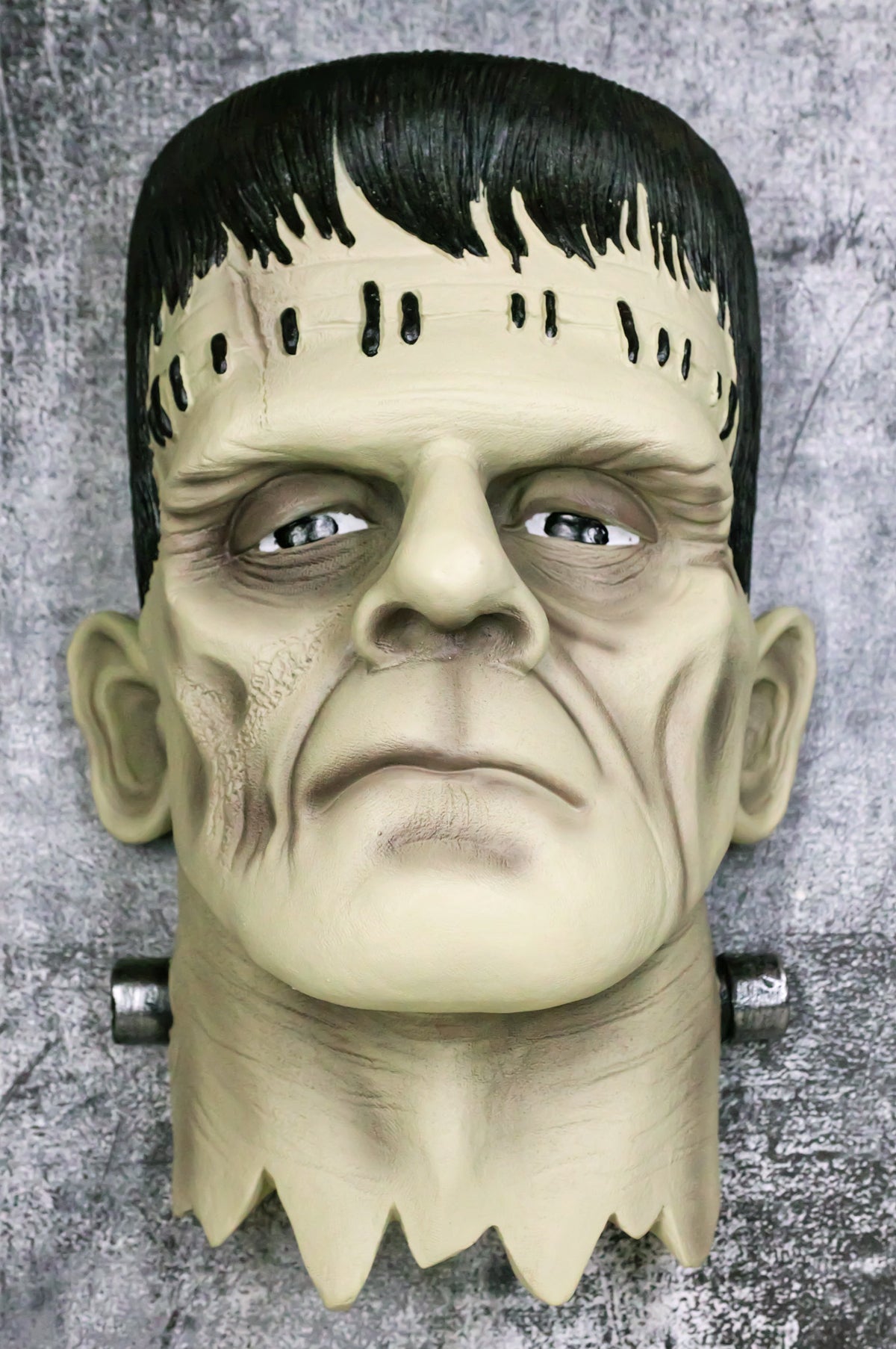 Dr Victor Frankenstein Monster Wall Decor Zombie Sculptural Hanging Plaque 15"H - Ebros Gift