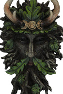 Antler King Crown Celtic Greenman Wicca Triple Moon Tree Ent Wall Decor Plaque