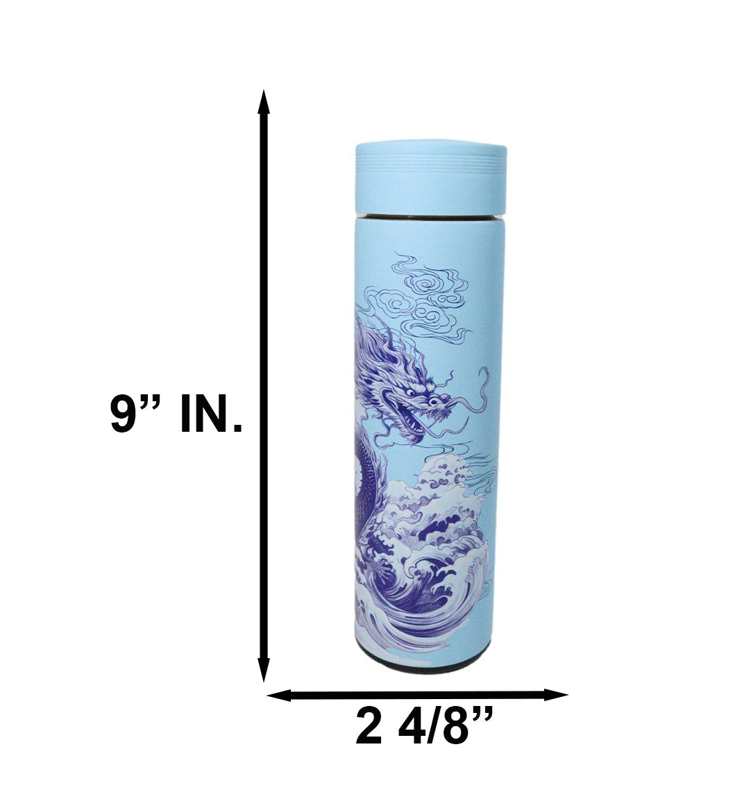 Ryu Dragon 17oz Vacuum Insulated Stainless Steel Thermos Bottle with Tea Infuser