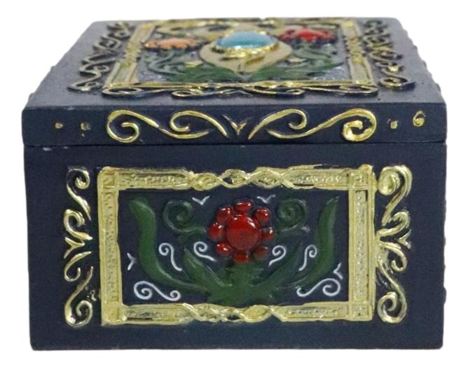 Shaman Chakra Energy Spiral Goddess Wicca Divination Tarot Cards Decorative Box