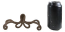 Set Of 4 Cast Iron Rustic Marine Sea Octopus Drawer Cabinet Door Knobs Hardware