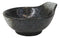 Pack Of 5 Charcoal Grey Tone Hakumu Small Ponzu Miso Soup Bowls With Handle 5oz