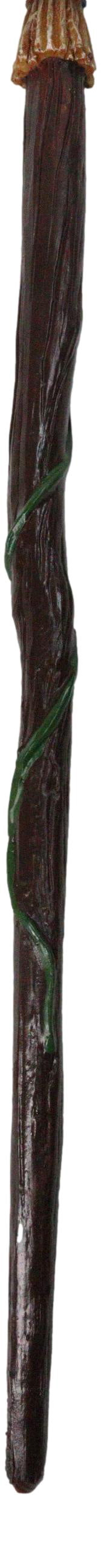 Witch Double Banded Twisted Vine Magical Flying Broom Stick Magic Wand Cosplay